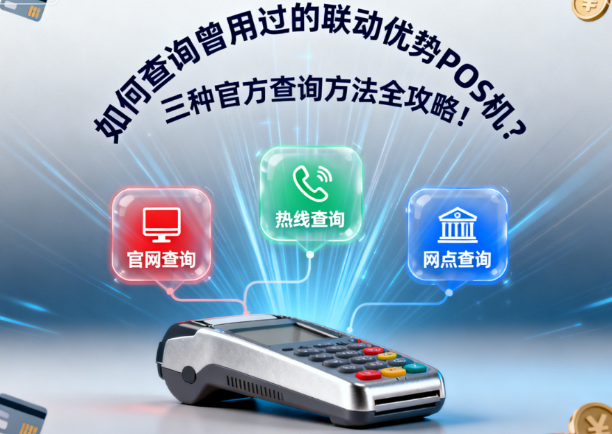 如何查询曾用过的联动优势POS机？三种官方查询方法全攻略！
