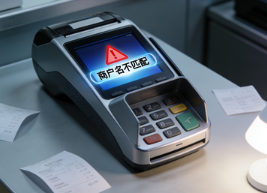 联动优势POS机提示“商户名不匹配”？