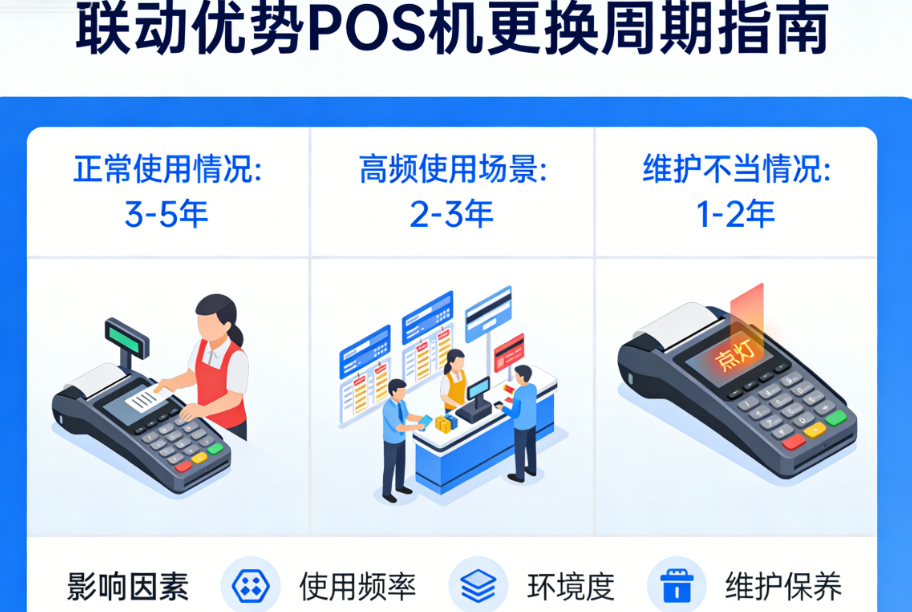 联动优势POS机使用多久需要更换？