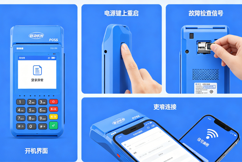 联动优势POS机登录异常怎么解决？