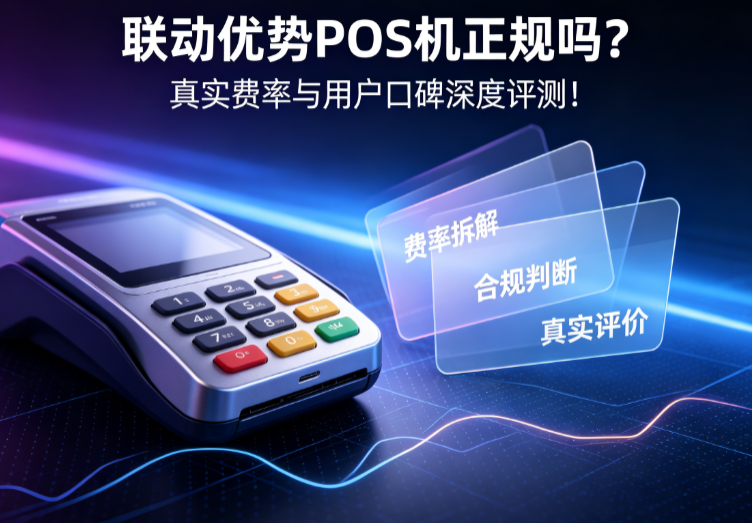 联动优势POS机正规吗？真实费率与用户口碑深度评测！